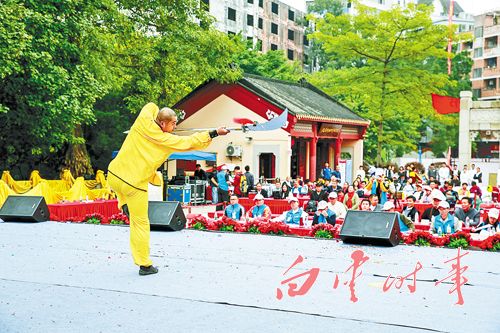 2017年广州市第四届岭南禅武文化节暨白云区第二届武术比赛